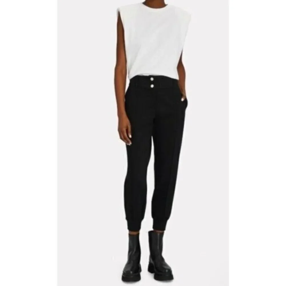 Derek Lam 10 Crosby Black Jogger Pants - Picture 1 of 14